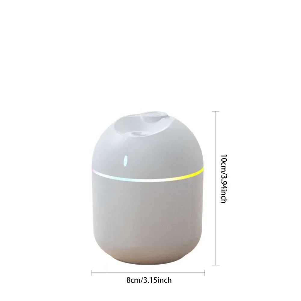 Air Humidifier USB Powered 270ML Aroma Diffuser Night Light Home Office