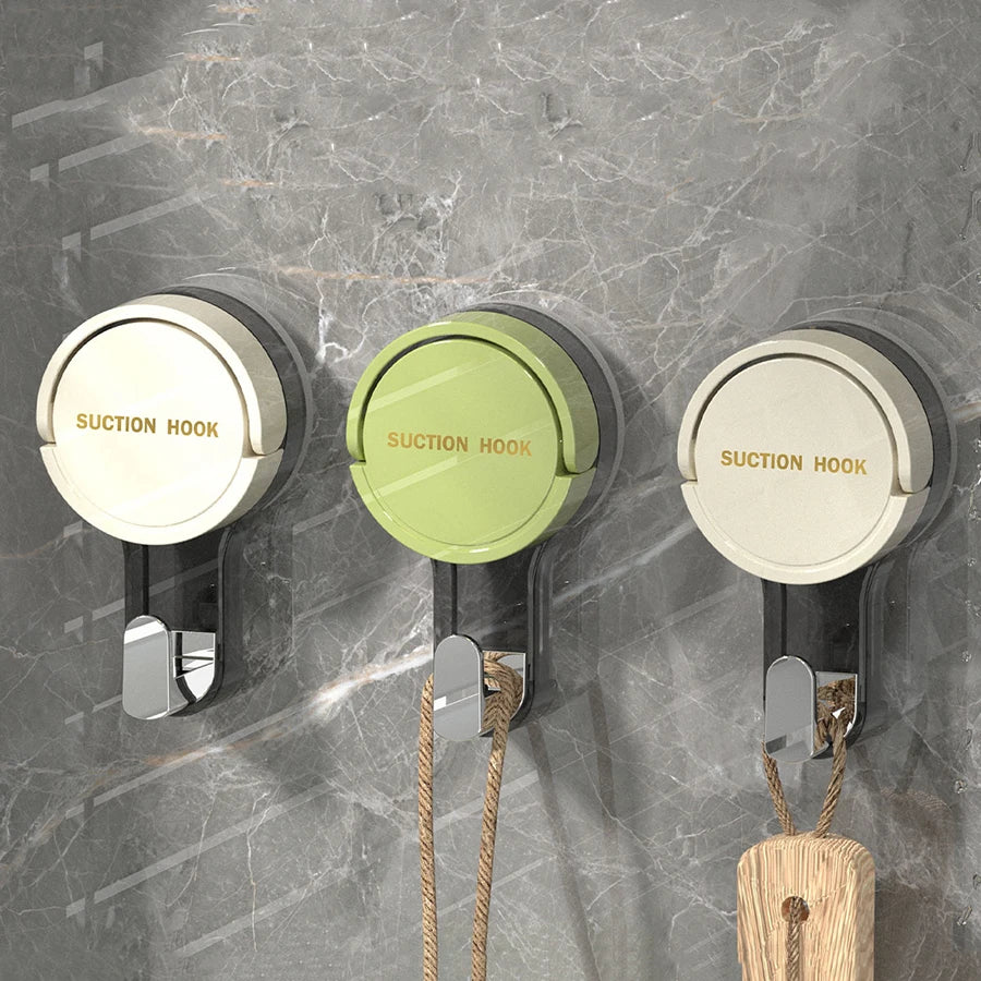 Hang It Anywhere Vacuum Suction Hooks – No-Drill Strong Hold
