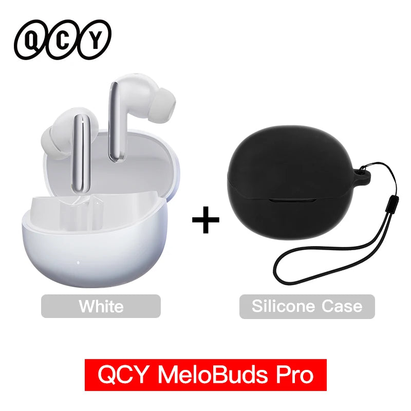 QCY MeloBuds Pro ANC Earphones 46dB Hybrid LDAC For Music Lovers