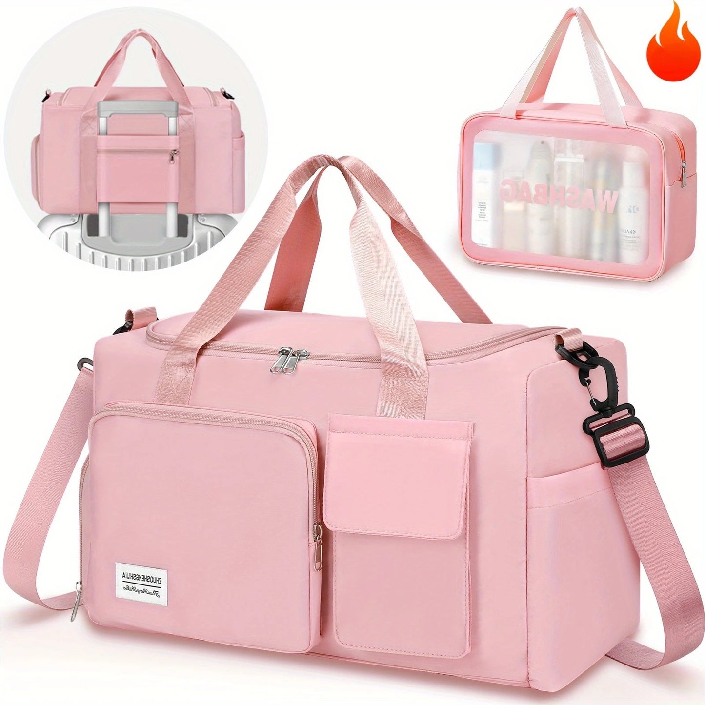 ReadyGo Waterproof Gym & Travel Duffle Bag
