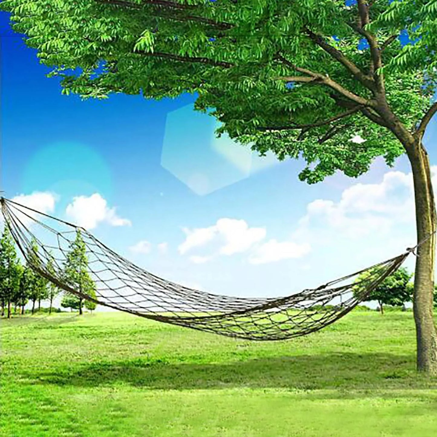 Unwind Anywhere Single-Person Portable Hammock