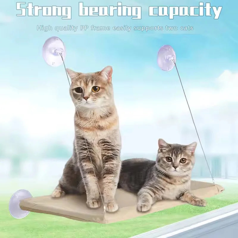 Cat Window Hanging Hammock Bed With Suction Cups All Seasons