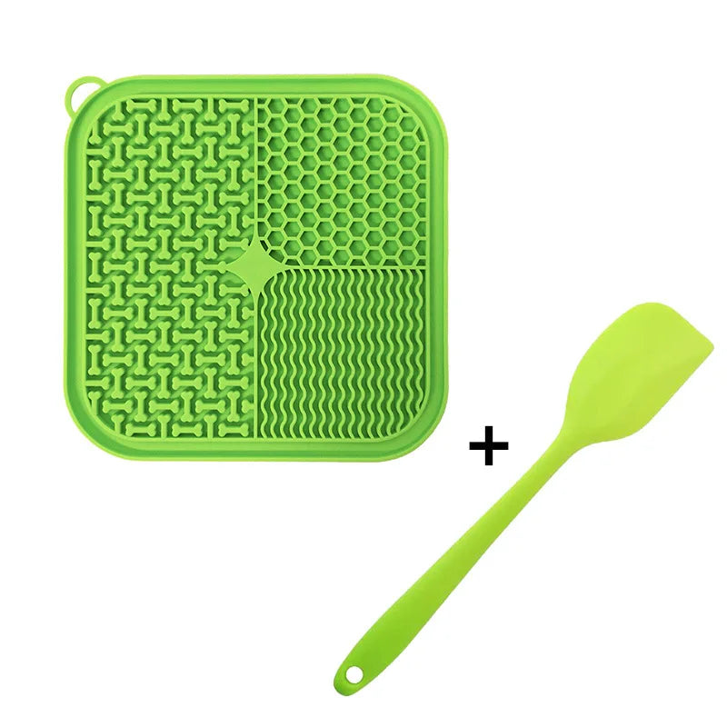 Licking Mat Slow Feeder For Dogs And Cats Suction Cups