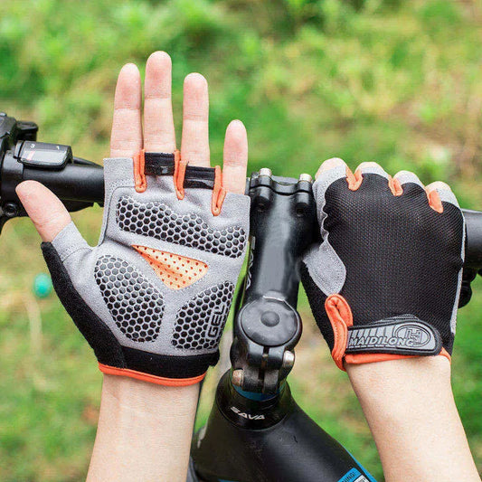 Cycling Gloves Breathable Anti Slip Half Finger For Men And Women Fitness