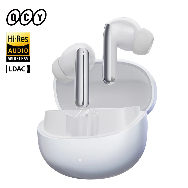 QCY MeloBuds Pro ANC Earphones 46dB Hybrid LDAC For Music Lovers