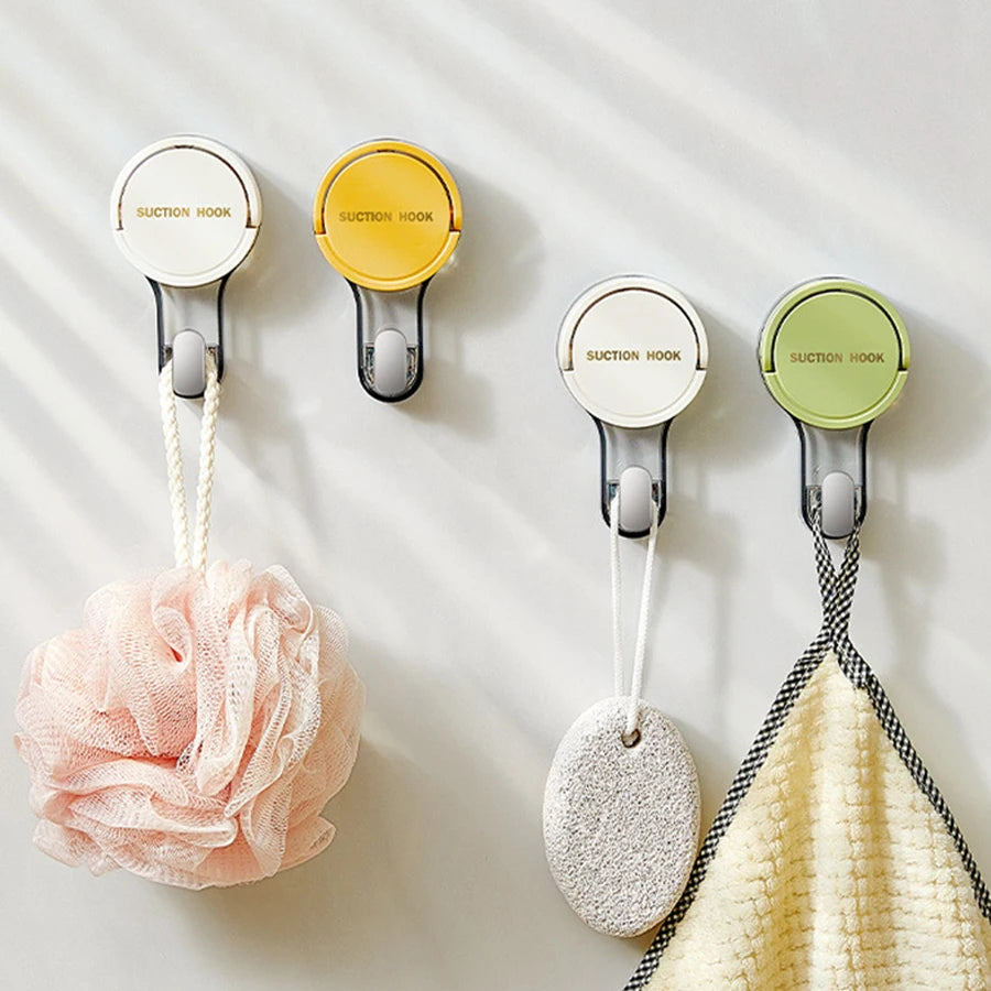 Hang It Anywhere Vacuum Suction Hooks – No-Drill Strong Hold