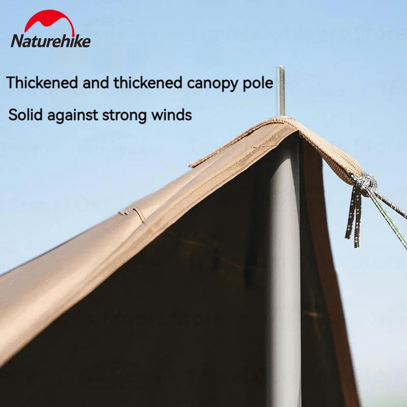 Gather in the Shade Hexagonal Waterproof Outdoor Canopy