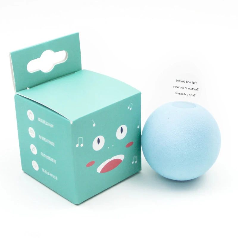 Smart Cat Toys Interactive Ball Squeaky Plush Catnip Training Toy