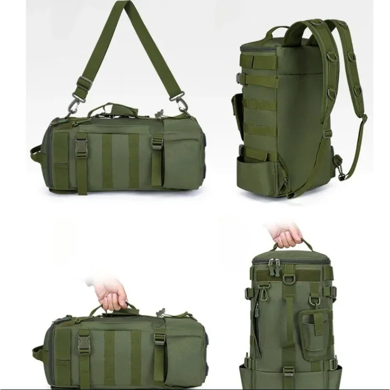 Fishing Backpack For Men With Large Capacity Rod Storage And Outdoor Gear