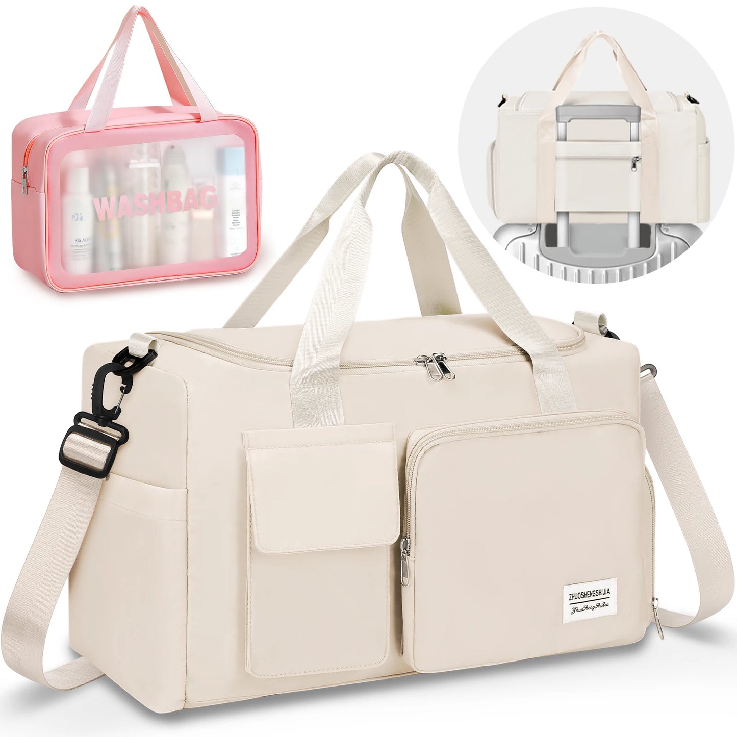 ReadyGo Waterproof Gym & Travel Duffle Bag