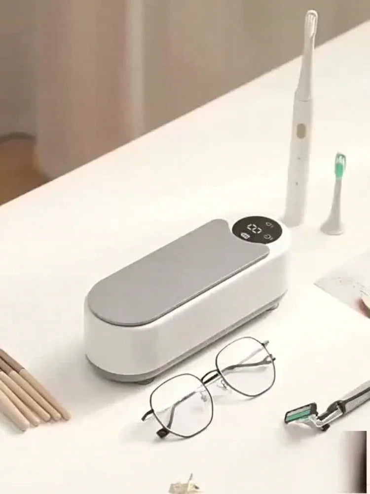 Portable Ultrasonic Cleaner USB Charging For Jewelry Glasses Watches Travel