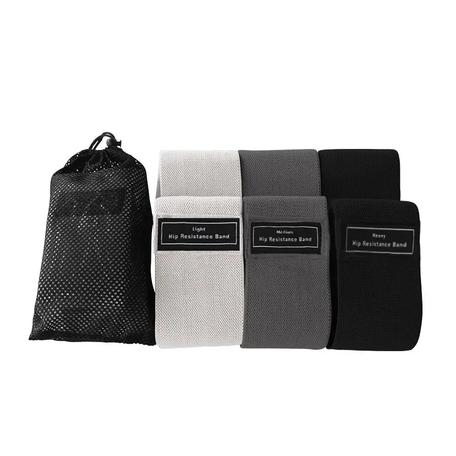 Glute Thigh Fabric Resistance Bands For Home Workouts Non Slip Booty