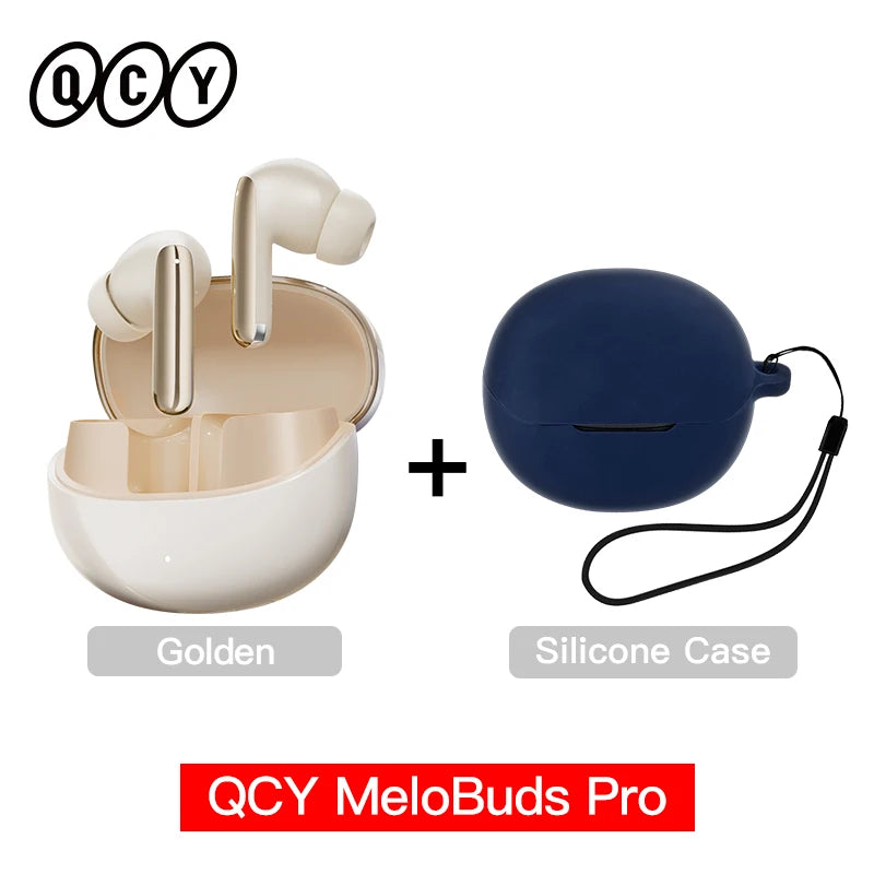 QCY MeloBuds Pro ANC Earphones 46dB Hybrid LDAC For Music Lovers