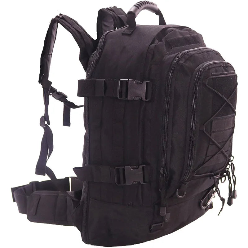LQARMY 65L Military Tactical Backpack Molle Rucksack For Outdoor Adventurers