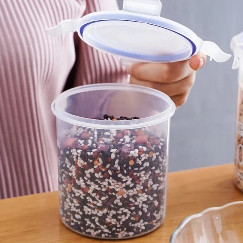 Fresh & Organized Airtight Pantry Storage Jar with Measuring Scale