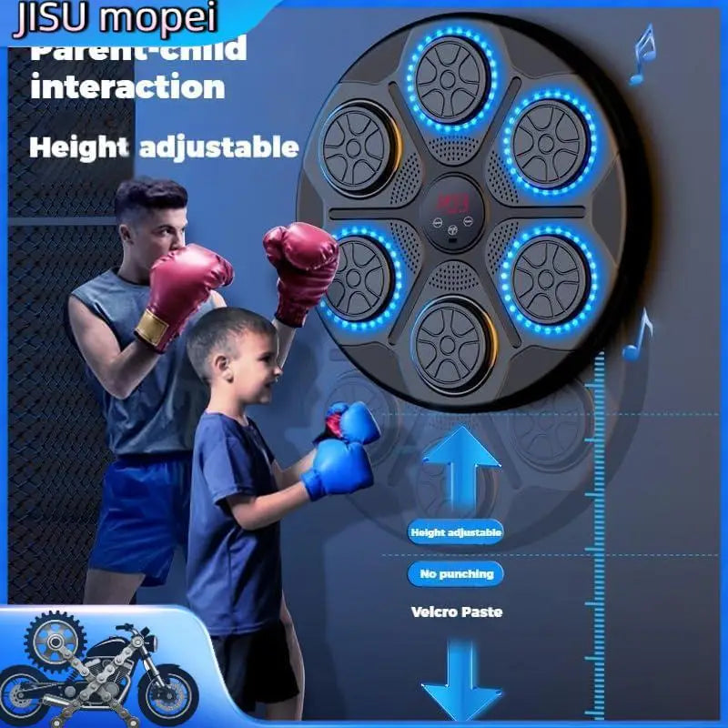 Smart Wall Mounted Boxing Trainer For Adults And Kids With LED Display Bluetooth