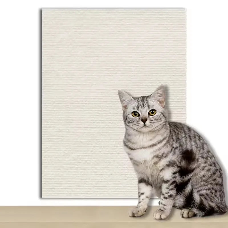 Cat Scratcher Mat Self Adhesive Carpet Scratch Pad Sofa Protector