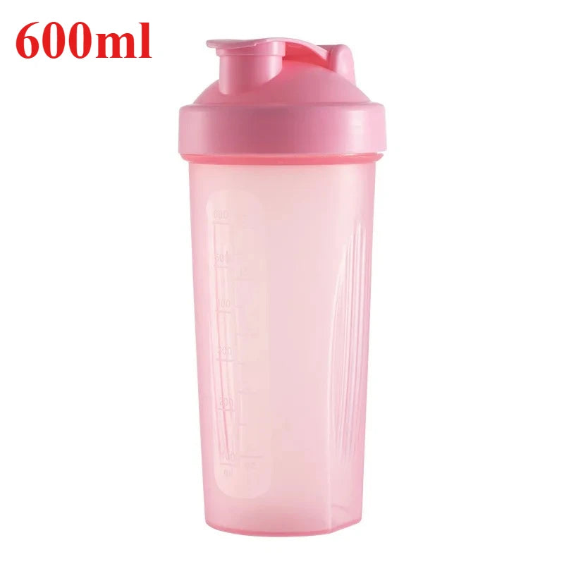 Shake It Up 400ml/600ml Protein Shaker Bottle with Whisk Ball