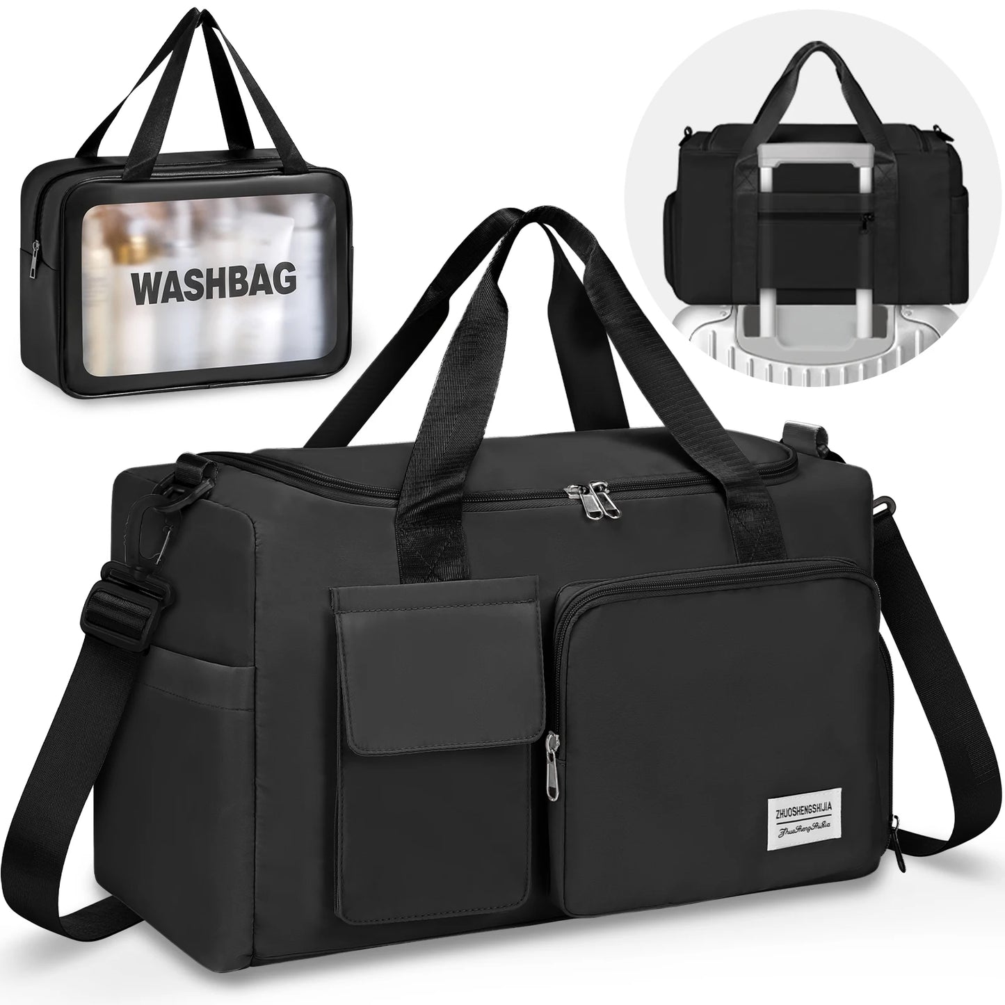 ReadyGo Waterproof Gym & Travel Duffle Bag